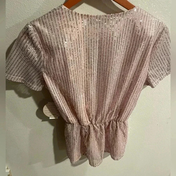 Gypsies & Moondust sparkly‎ blouse size Small - Picture 2 of 6